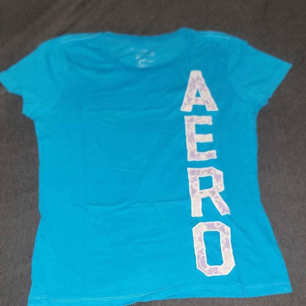 Aeropostale Blue Short Sleeve Tee